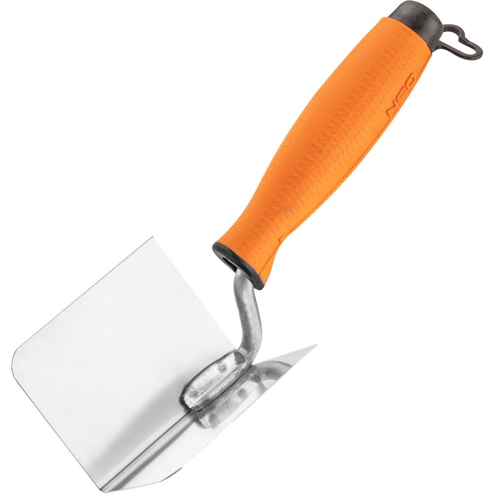 Мастерок для внутренних углов NEO Tools штукатурный, нержавеющий, 80 мм ...