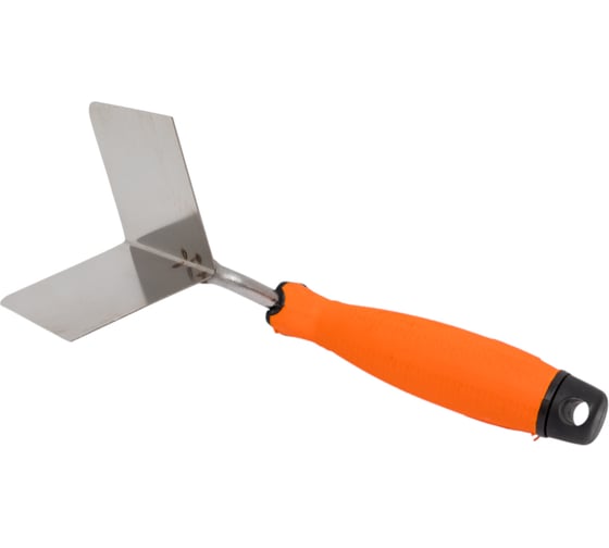 Мастерок для внешних углов NEO Tools штукатурный, нержавеющий, 80 мм, двухкомпонентная рукоятка 50-156