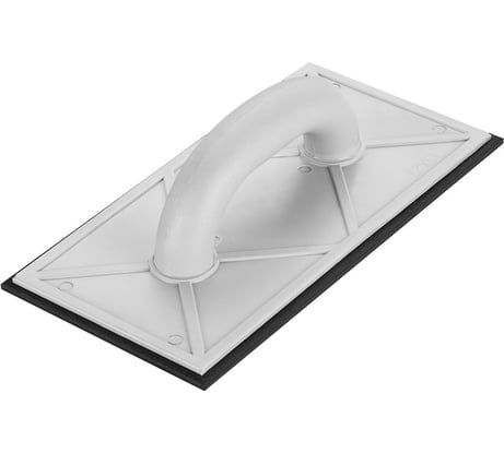 Терка NEO Tools с резиной, 4 мм, 280 x 140 мм, пластмассовая ручка 50-232