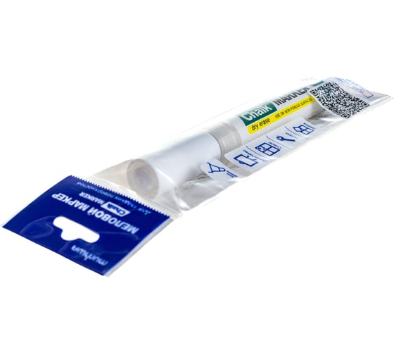 Меловой маркер Munhwa Chalk Marker белый, 3мм CM-05
