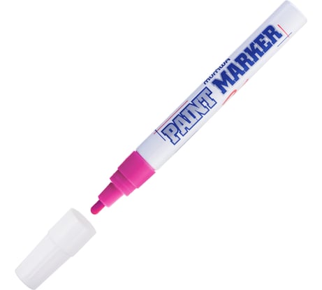 Маркер краска Munhwa розовый 4мм PM-10