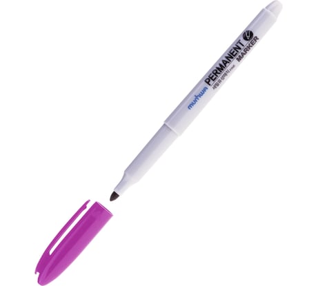 Перманентный маркер Munhwa фиолетовый, пулевидный, 1,5мм FPM-09