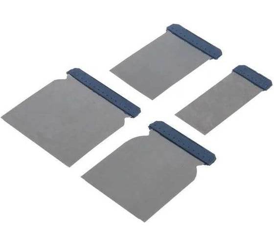 Набор шпателей из нержавеющей стали SOLID 60, 80, 100, 120мм, (4 шт.) 444.004