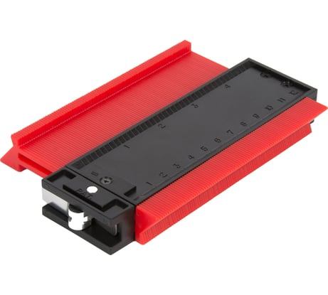 Шаблон для копирования 125 мм (кузовная линейка) WIEDERKRAFT с системой фиксации WDK-65420