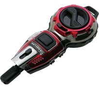 Строительная, чернильная отбивка Shinwa 10 м, автовозврат шнура, красный металлик М00021648