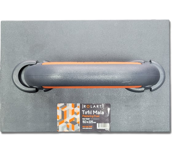Шпатель отделочный для штукатурки, уборки, плитки Rolart 225x150мм 200001