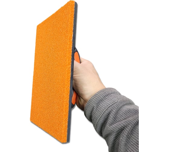 Шпатель отделочный для штукатурки, уборки, плитки Rolart 225x150мм 200001