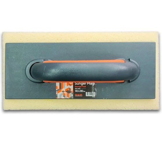 Уборочная губка Rolart 140x280 мм, каучуковая 200022