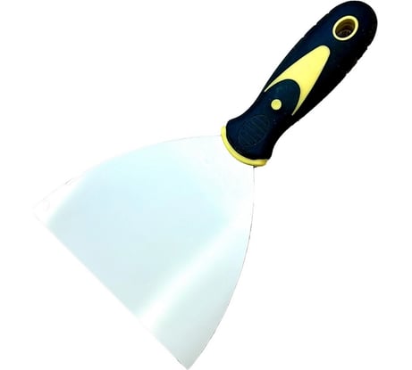 Шпатель Стройштуки 125 мм двухкомпонентная рукоятка ЦБ-00007650