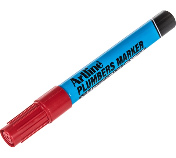 Перманентный маркер для водопроводчика по мокрым поверхностям Artline Plumbers Marker 1,5 мм EKPRPLM-289 1