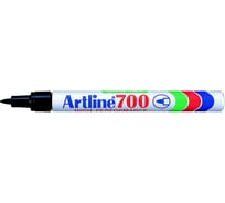Перманентный маркер с тонким наконечником Artline 0,7 мм 700, чёрный EK700-007