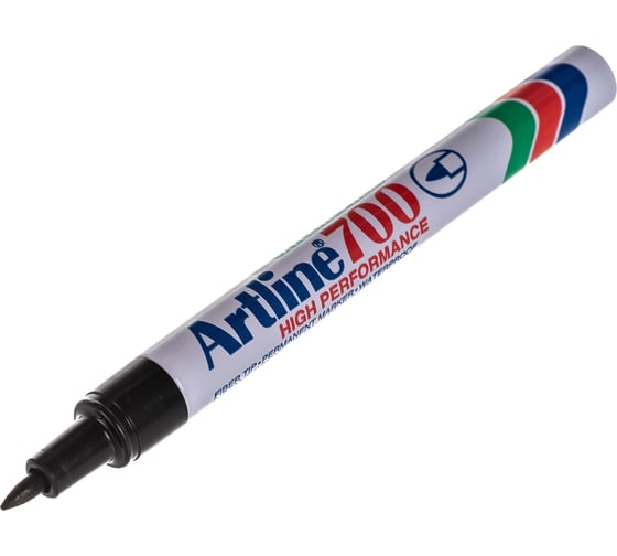 Перманентный маркер с тонким наконечником Artline 0,7 мм 700, чёрный EK700-007