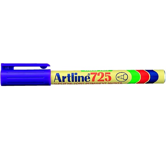 Перманентный маркер с тонким наконечником Artline 0,4 мм 725, фиолетовый EK725-359