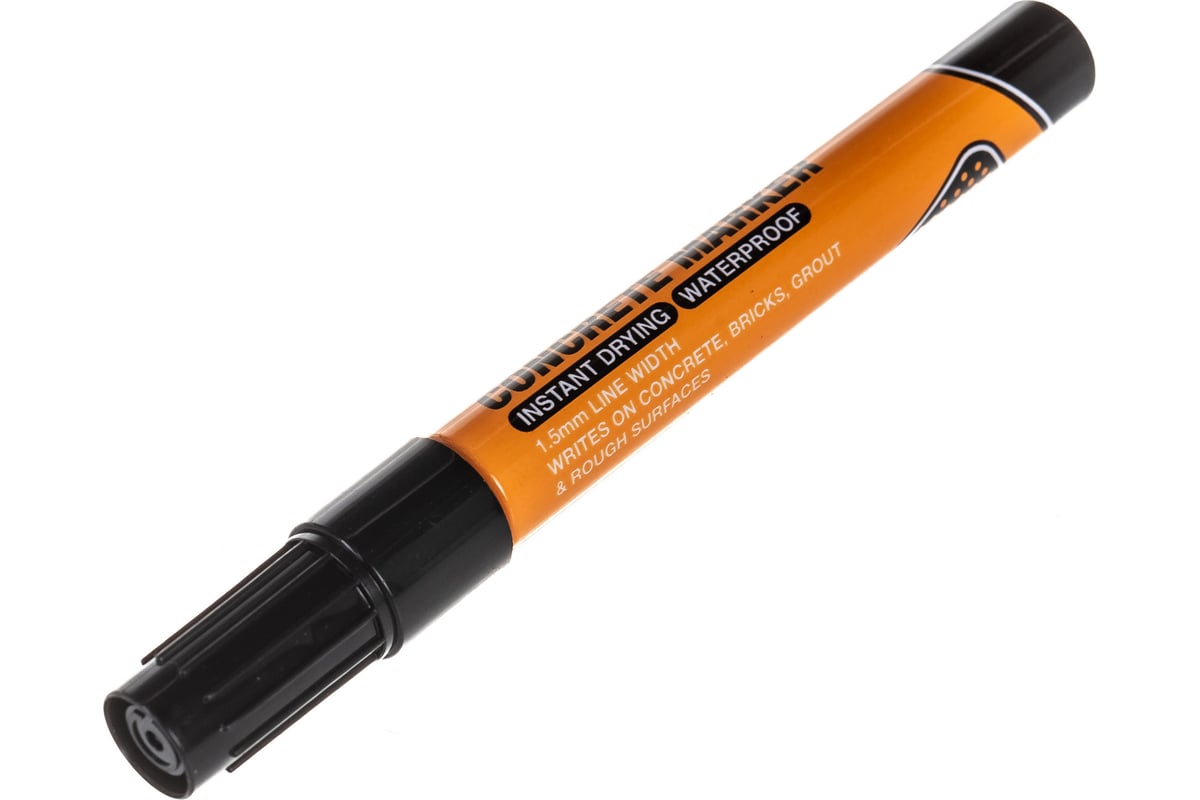 Перманентный маркер для бетона, кирпича, камня и грубых поверхностей