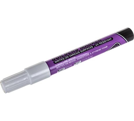 Перманентный строительный маркер краска Artline Builders Marker, белый EKPRBDM-135