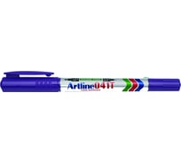 Перманентный двухсторонний маркер Artline 0,4-1,0 мм Twin Marker, фиолетовый EK41T-466