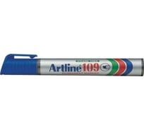 Перманентный маркер с клиновидным наконечником Artline 2-5 мм 109, синий EK109-483