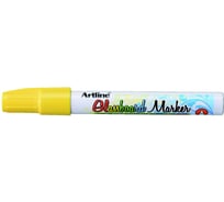 Маркер краска для оформления витрин, Artline Glassboard, 2,0 мм, флуоресцентный жёлтый EPG4-338