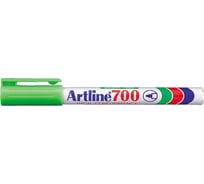 Перманентный заправляемый маркер с тонким наконечником Artline 0,7 мм 700, жёлто-зелёный EK700-964