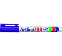 Перманентный заправляемый маркер с тонким наконечником Artline 0,7 мм 700, фиолетовый EK700-069