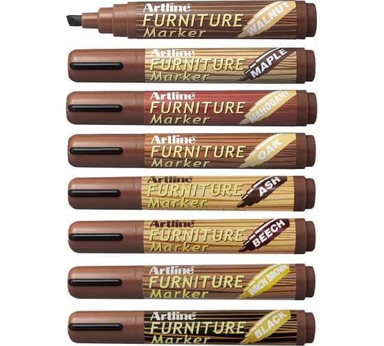 Маркер для мебели Artline Furniture Marker 2-5 мм, ясень EK95-497