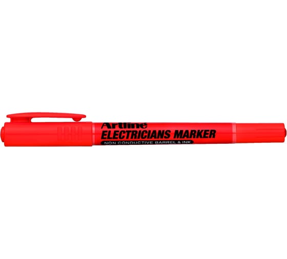 Маркер для кабеля двухсторонний Artline Electricians Marker 0,4-1,0 мм, оранжевый EKPELFT-197 1