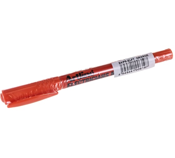 Маркер для кабеля двухсторонний Artline Electricians Marker 0,4-1,0 мм, оранжевый EKPELFT-197