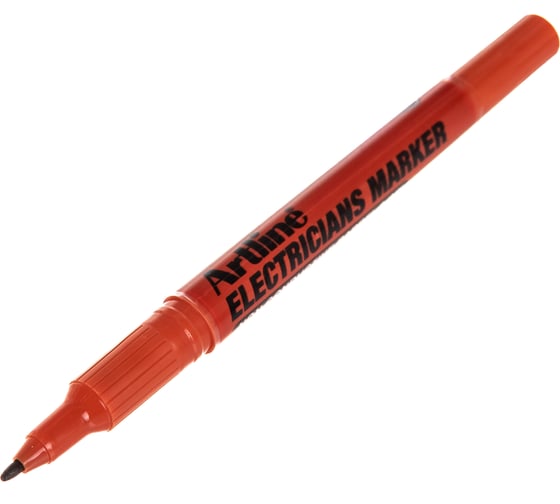 Маркер для кабеля двухсторонний Artline Electricians Marker 0,4-1,0 мм, оранжевый EKPELFT-197
