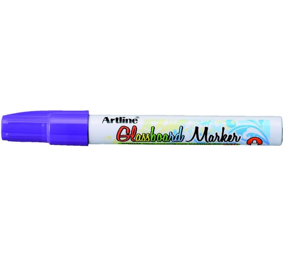 Маркер краска для оформления витрин, Artline Glassboard, 2,0 мм, фиолетовый EPG4-376 1