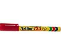 Перманентный маркер с тонким наконечником Artline 0,4 мм 725, красный EK725-311