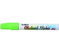 Маркер краска для оформления витрин, Artline Glassboard, 2,0 мм, флуоресцентный зелёный EPG4-383