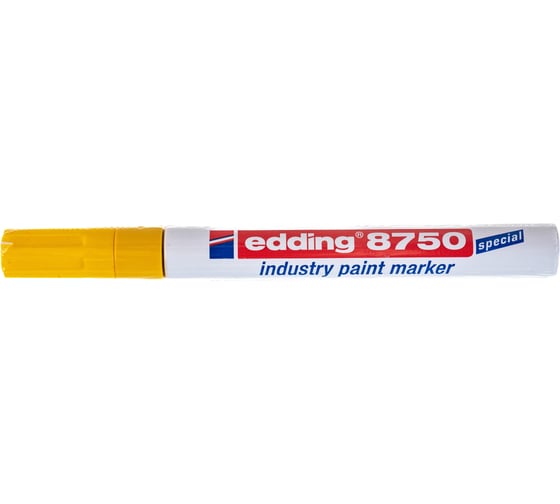 Маркер для промышленной графики Edding E-8750/5 жёлтый 2-4мм, 87768