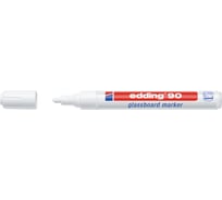Маркер для стеклянных досок Edding E-90/049 белый 2-3 мм круглый наконечник 719681