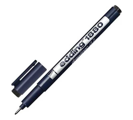 Ручка для черчения Edding drawliner черный 0,5, E-1880-0.5/1