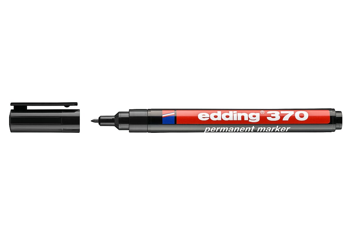 Permanent on sale marker edding