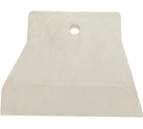 Резиновый белый шпатель 100мм Мелодия цвета 1209110