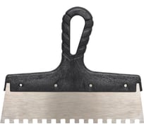 Зубчатый шпатель с антикоррозийным покрытием 250мм зуб 8х8мм Jettools 6306