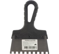 Зубчатый шпатель с антикоррозийным покрытием 150мм зуб 8х8мм Jettools 6300