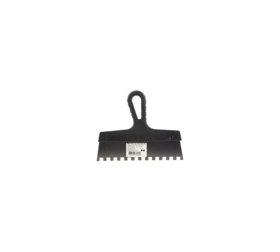 Зубчатый шпатель с антикоррозийным покрытием 250мм зуб 10х10мм Jettools 202-250/10