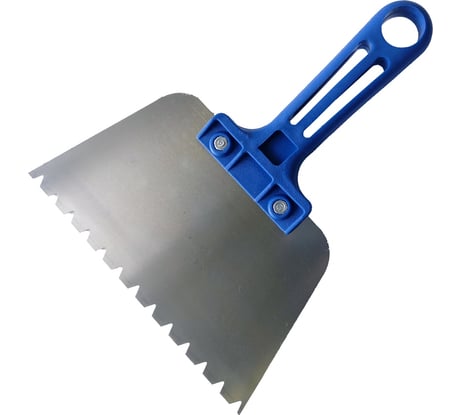 Зубчатый шпатель для клея В11 180мм Jettools 180200-В11