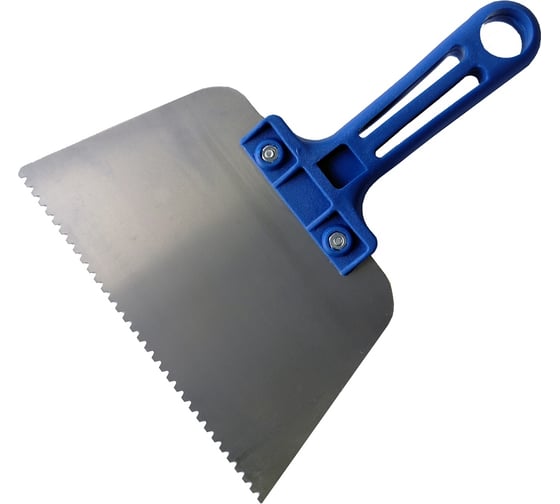 Зубчатый шпатель для клея В2 180мм Jettools 180200-В2