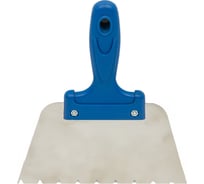 Зубчатый шпатель для клея В5 180мм Jettools 180200-В5