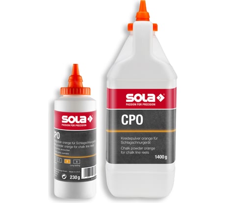 Порошок меловый SOLA оранжевый 230 г CPO 230 66152701