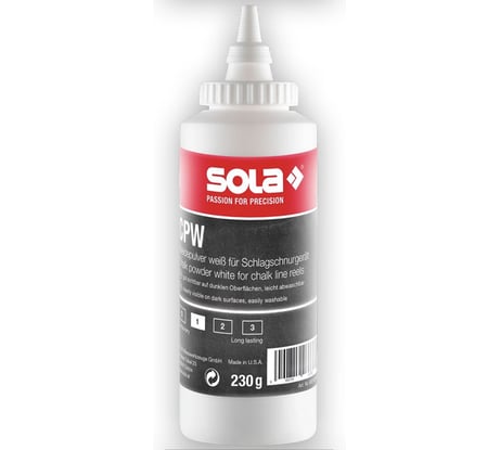 Порошок меловый SOLA белый 230 г CPW 230 66152501