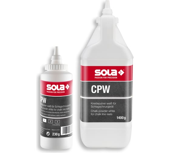 Порошок меловый SOLA белый 230 г CPW 230 66152501