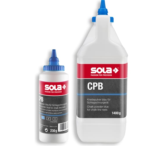 Порошок меловый SOLA синий 230 г CPB 230 66152301 1