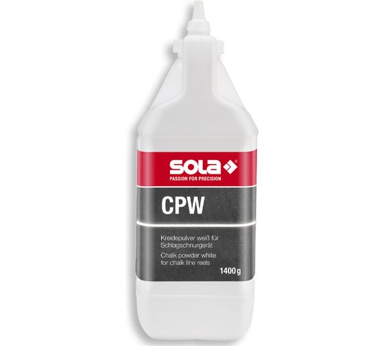 Порошок меловый SOLA белый 1400 г CPW 1400 66152601