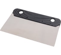 Шпатель DECOR 200 мм, зуб В1, металлич. 316-8400 11613437