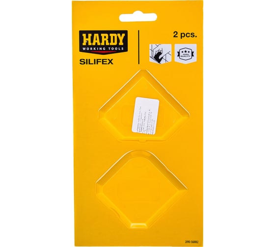 Шпатель для силикона HARDY Silifex 2, набор 2 элементов, в блистер 2090-560002