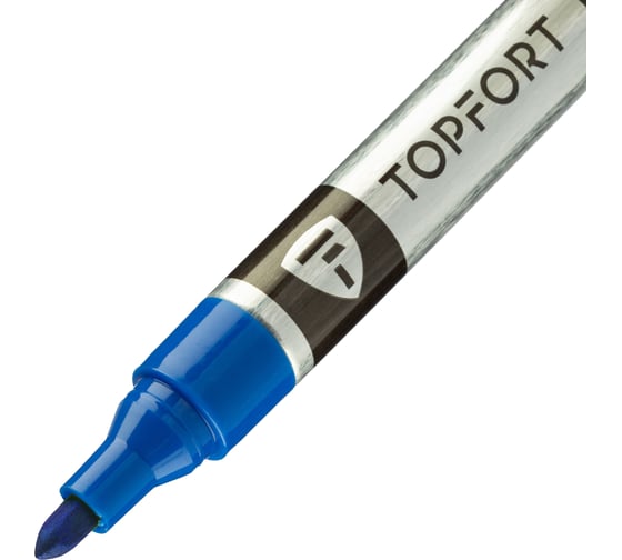 Маркер для металла Topfort metalpro 1-3 мм синий 1827885